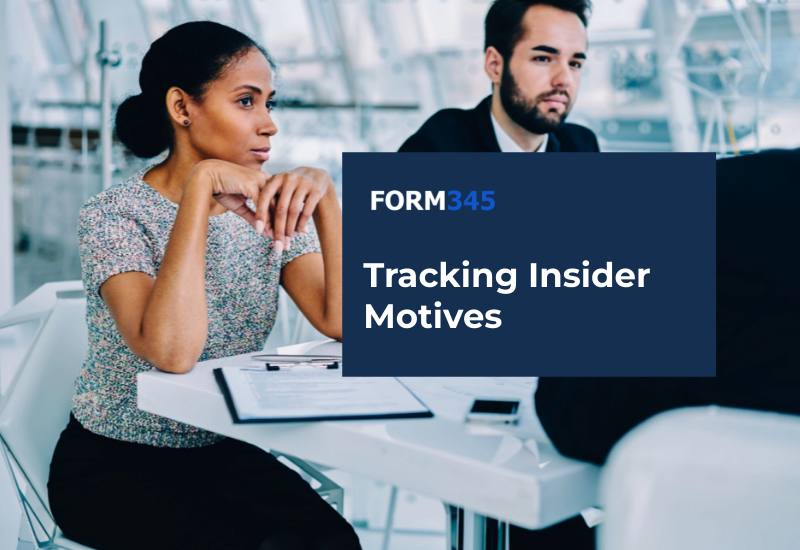 How Investors Use Form 3, 4, and 5 Data to Track Insider’s Motives