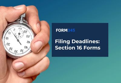 SEC Form 3, 4, 5 Deadlines: Don’t Miss Key Dates