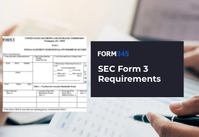 Everything You Should Know About SEC Form 3 Rules