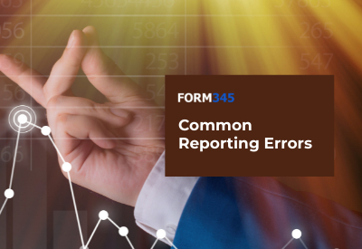Top 7 Insider Reporting Mistakes That Could Cost You