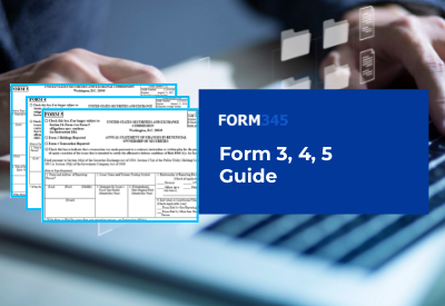 SEC Section 16 Filing Requirements: Form 3, 4, 5