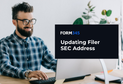 Update Your SEC Filer Address Quickly and Correctly