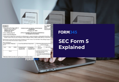 SEC Form 5 Filing Explained: When and Why It’s Required
