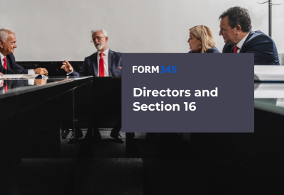 Do Directors Fall Under Section 16 Rules?