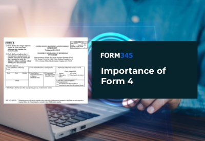 Importance of Form 4